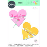 Sizzix Thinlits Die by Olivia Rose Heart Slider Card (10pcs) (666019) (DISCONTINUED) Sizzix Thinlits Die by Olivia Rose Heart Slider Card (10pcs) (666019) (DISCONTINUED)