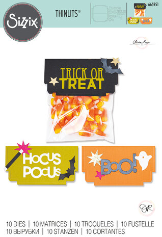 Sizzix Thinlits Die by Olivia Rose Halloween Toppers (10pcs) (665951) (DISCONTINUED) Sizzix Thinlits Die by Olivia Rose Halloween Toppers (10pcs) (665951) (DISCONTINUED)