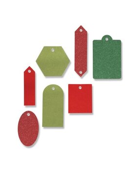 Sizzix Thinlits Die by Olivia Rose Gift Tag Collection (7pcs) (665025) (DISCONTINUED) Sizzix Thinlits Die by Olivia Rose Gift Tag Collection (7pcs) (665025) (DISCONTINUED)