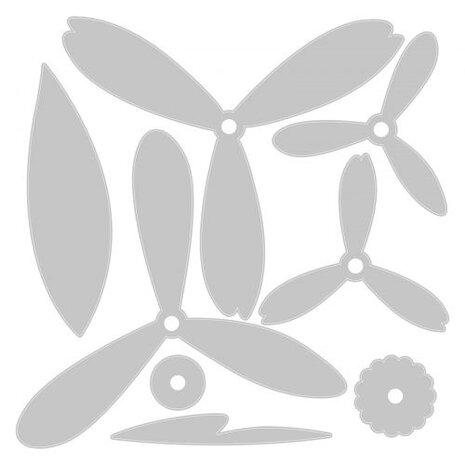 Sizzix Thinlits Die by Olivia Rose Gerbera Flower (8pcs) (665334) (DISCONTINUED)