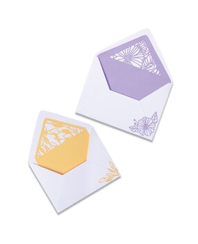 Sizzix Thinlits Die by Olivia Rose Delicate Envelope Liners (6pcs) (665176) (DISCONTINUED) Sizzix Thinlits Die by Olivia Rose Delicate Envelope Liners (6pcs) (665176) (DISCONTINUED)