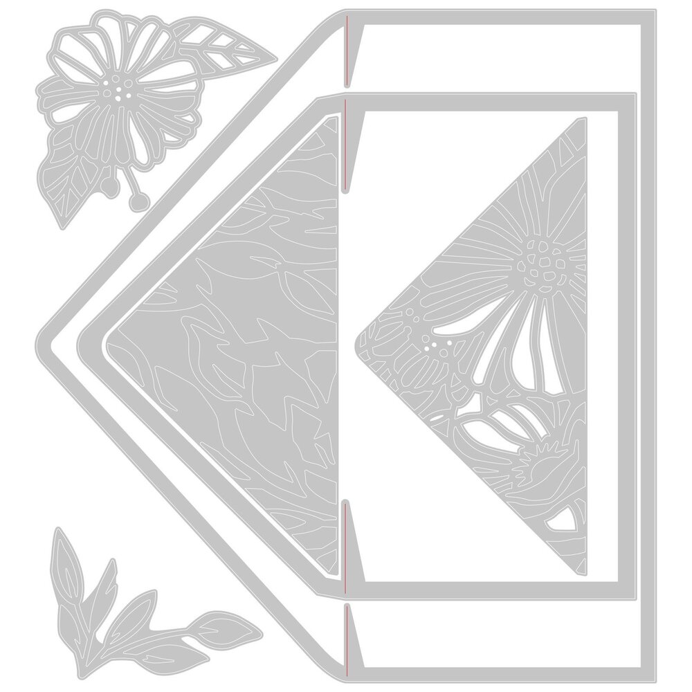 Sizzix Thinlits Die by Olivia Rose Delicate Envelope Liners (6pcs) (665176) (DISCONTINUED) Sizzix Thinlits Die by Olivia Rose Delicate Envelope Liners (6pcs) (665176) (DISCONTINUED)