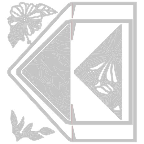 Sizzix Thinlits Die by Olivia Rose Delicate Envelope Liners (6pcs) (665176) (DISCONTINUED) Sizzix Thinlits Die by Olivia Rose Delicate Envelope Liners (6pcs) (665176) (DISCONTINUED)