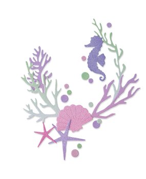 Sizzix Thinlits Die by Olivia Rose Coral Wreath (9pcs) (665317) (DISCONTINUED) Sizzix Thinlits Die by Olivia Rose Coral Wreath (9pcs) (665317) (DISCONTINUED)