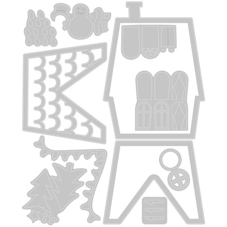 Sizzix Thinlits Die by Olivia Rose House (11pcs) (665480) (DISCONTINUED)
