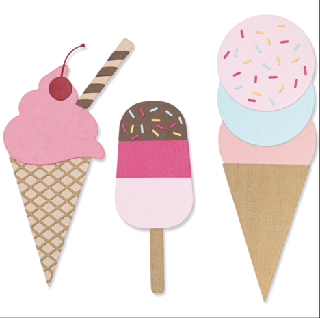 Sizzix Thinlits Die by Jennifer Ogborn Cool Treats (9pcs) (665884) (DISCONTINUED) Sizzix Thinlits Die by Jennifer Ogborn Cool Treats (9pcs) (665884) (DISCONTINUED)