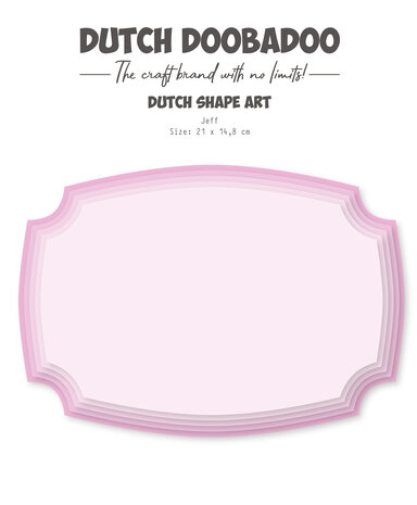 Dutch Doobadoo Dutch Shape Art A5 Jeff (470.784.241) (DISCONTINUED)