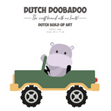 Dutch Doobadoo Dutch Card Art Build Up A5 Safari Jeep (470.784.235) (DISCONTINUED)