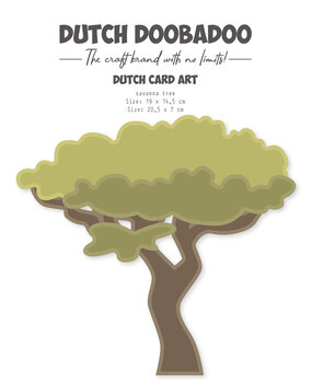 Dutch Doobadoo Dutch Card Art A5 Savannah Tree (470.784.237) (DISCONTINUED)