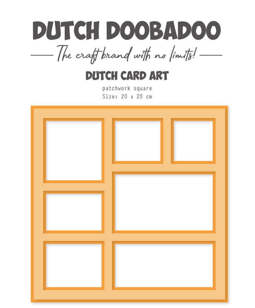 Dutch Doobadoo Dutch Card Art A4 Patchwork Square (470.784.240) (DISCONTINUED)