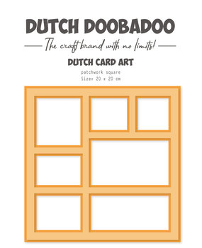 Dutch Doobadoo Dutch Card Art A4 Patchwork Square (470.784.240) (DISCONTINUED)