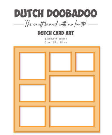 Dutch Doobadoo Dutch Card Art A4 Patchwork Square (470.784.240) (DISCONTINUED)