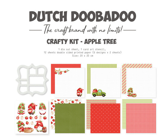Dutch Doobadoo Crafty Kit Apple Tree (473.005.045) (OUTLET) Dutch Doobadoo Crafty Kit Apple Tree (473.005.045) (OUTLET)
