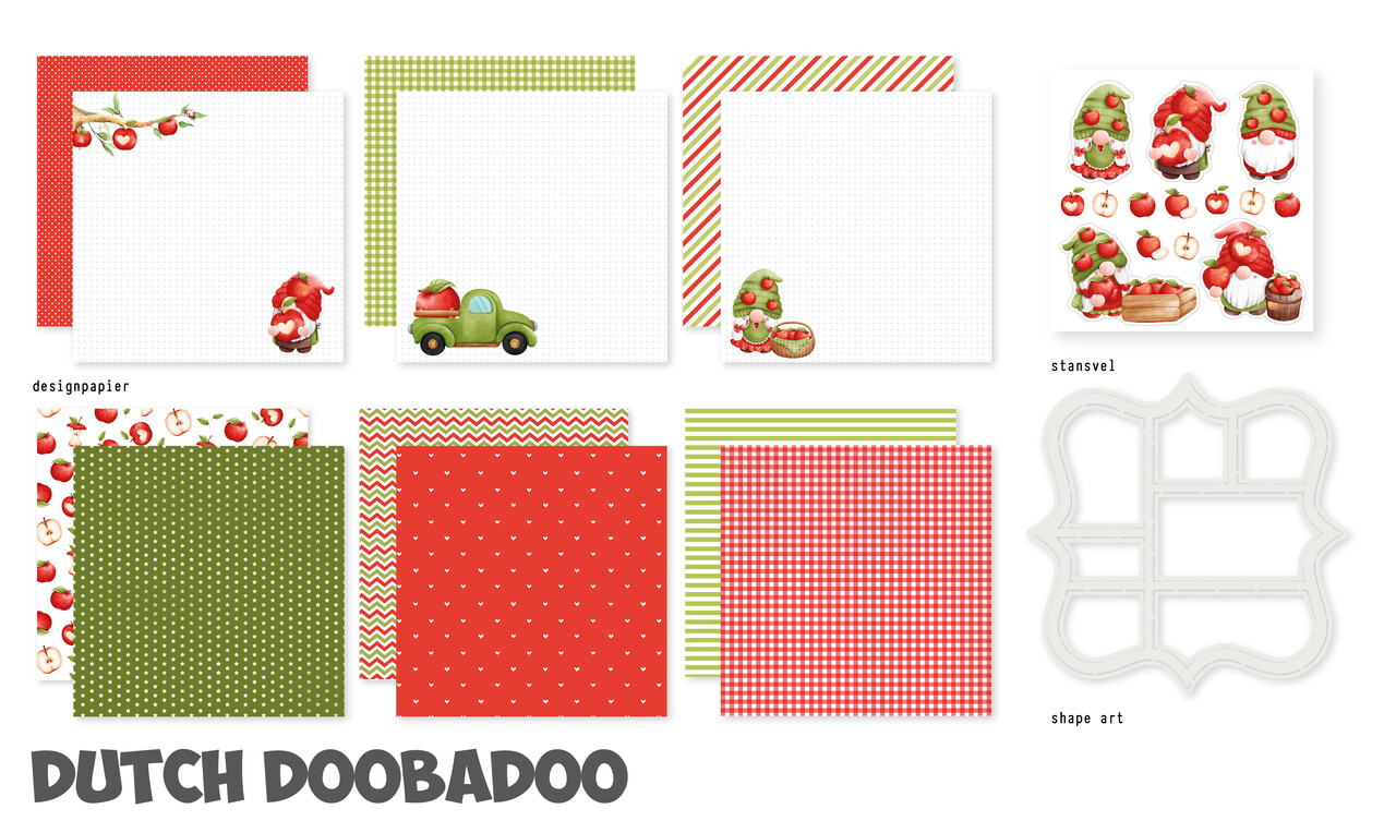 Dutch Doobadoo Crafty Kit Apple Tree (473.005.045) (DISCONTINUED)