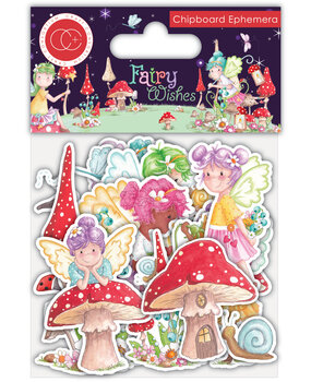 Craft Consortium Fairy Wishes Chipboard Ephemera (CCEPH008) (DISCONTINUED)
