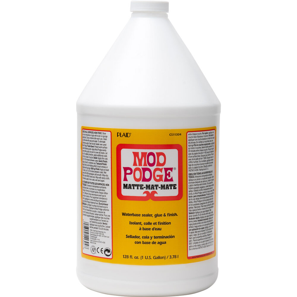 Mod Podge Matte Sealer/Glue/Finish, Gallon (CS11304)