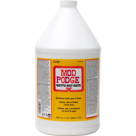 Mod Podge Matte Sealer/Glue/Finish, Gallon (CS11304)