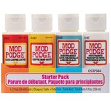 Mod Podge Starter Pack Sealer/Glue/Finish (4x2 fl oz) ( CS27584) Mod Podge Starter Pack Sealer/Glue/Finish (4x2 fl oz) ( CS27584)