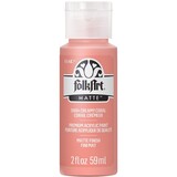 Folkart Acrylic Matte Creamy Coral 2 fl oz (51004) (DISCONTINUED)