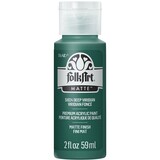 Folkart Acrylic Matte Deep Viridian 2 fl oz (51024) (DISCONTINUED)