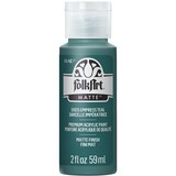 Folkart Acrylic Matte Empress Teal 2 fl oz (51025) (DISCONTINUED)
