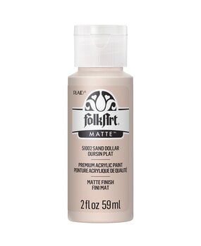 Folkart Acrylic Matte Sand Dollar 2 fl oz (51002)