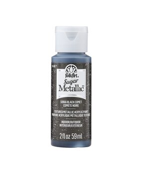 Folkart Sugar Metallics Black Comet 2 fl oz (50866) (DISCONTINUED)