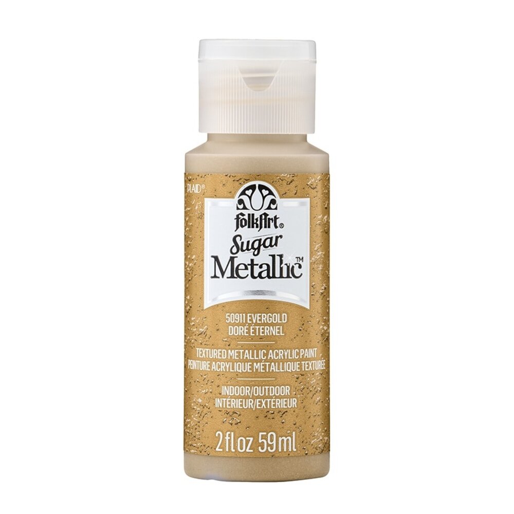 Folkart Sugar Metallics Evergold 2 fl oz (50911) (DISCONTINUED) Folkart Sugar Metallics Evergold 2 fl oz (50911) (DISCONTINUED)