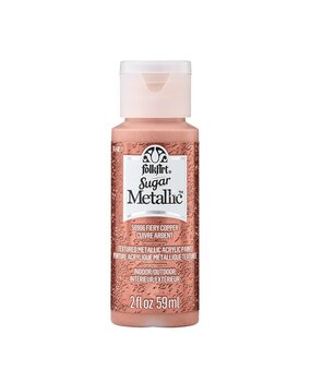Folkart Sugar Metallics Fiery Copper 2 fl oz (50906) (DISCONTINUED)