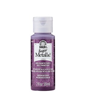 Folkart Sugar Metallics Magnetic Purple 2 fl oz (50915) (DISCONTINUED)