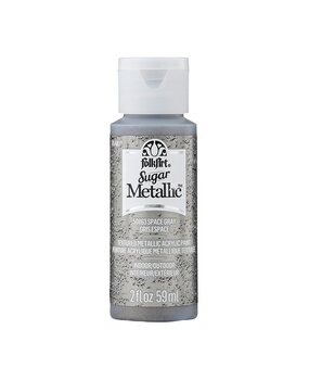 Folkart Sugar Metallics Space Gray 2 fl oz (50863) (DISCONTINUED)