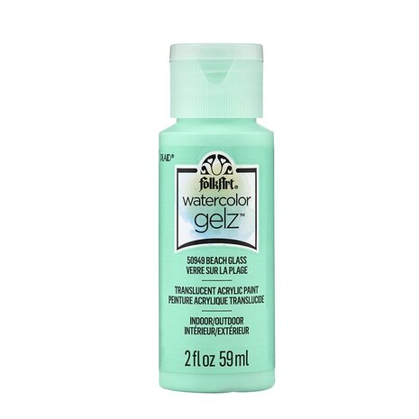 Folkart Watercolor Gelz Beach Glass 2 fl oz (50949) (DISCONTINUED)
