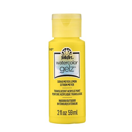 Folkart Watercolor Gelz Meyer Lemon 2 fl oz (50946) (DISCONTINUED) Folkart Watercolor Gelz Meyer Lemon 2 fl oz (50946) (DISCONTINUED)