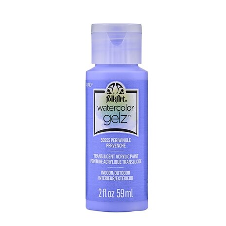 Folkart Watercolor Gelz Periwinkle 2 fl oz (50955) (DISCONTINUED) Folkart Watercolor Gelz Periwinkle 2 fl oz (50955) (DISCONTINUED)