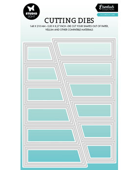 Studio Light Accordion Card Essentials Cutting Dies (SL-ES-CD537) (OUTLET)