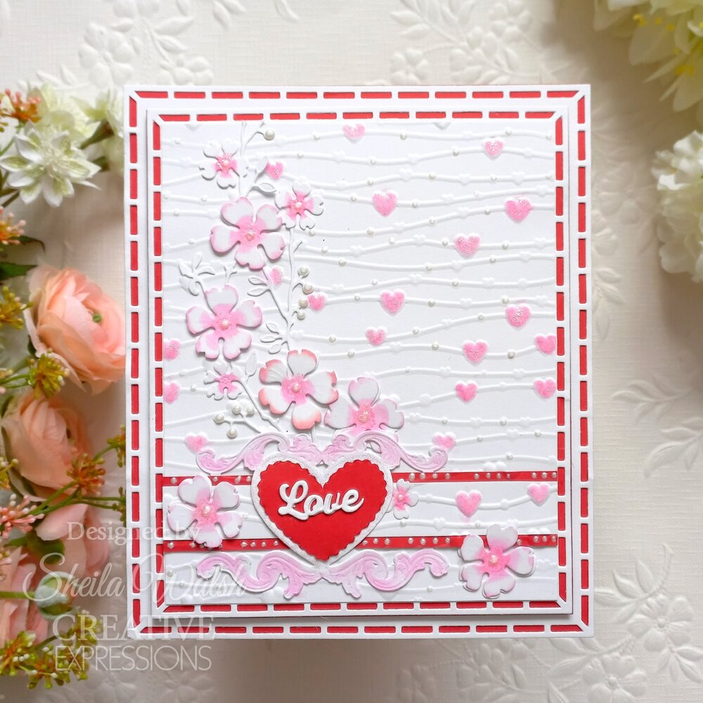 Creative Expressions Sue Wilson Craft Die Finishing Touches Heart Scroll Buckle (CED1548) (OUTLET) Creative Expressions Sue Wilson Craft Die Finishing Touches Heart Scroll Buckle (CED1548) (OUTLET)