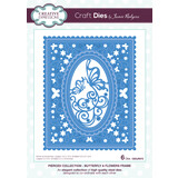 Creative Expressions Jamie Rodgers Craft Die Pierced Collection Butterfly & Flowers Frame (CEDJR072) (OUTLET)