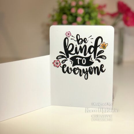 Creative Expressions Designer Boutique Clear Stamp A6 Be Kind (UMSDB160) (OUTLET) Creative Expressions Designer Boutique Clear Stamp A6 Be Kind (UMSDB160) (OUTLET)