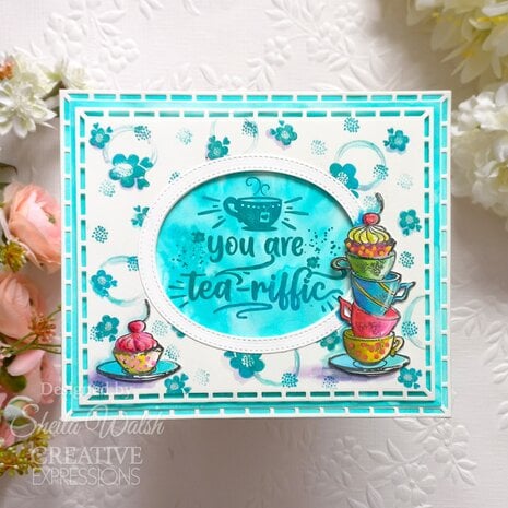 Creative Expressions Designer Boutique Clear Stamp A6 Tea-riffic (UMSDB159) (OUTLET) Creative Expressions Designer Boutique Clear Stamp A6 Tea-riffic (UMSDB159) (OUTLET)