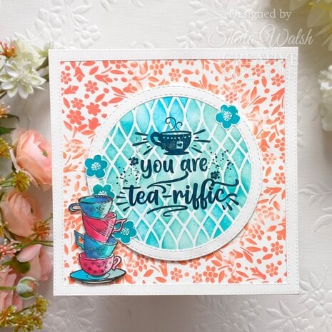 Creative Expressions Designer Boutique Clear Stamp A6 Tea-riffic (UMSDB159) (OUTLET) Creative Expressions Designer Boutique Clear Stamp A6 Tea-riffic (UMSDB159) (OUTLET)