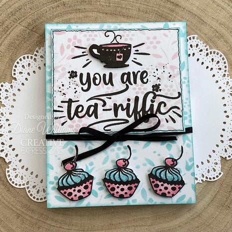 Creative Expressions Designer Boutique Clear Stamp A6 Tea-riffic (UMSDB159) (OUTLET) Creative Expressions Designer Boutique Clear Stamp A6 Tea-riffic (UMSDB159) (OUTLET)
