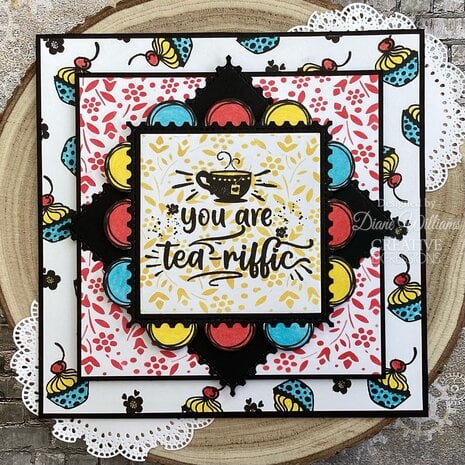 Creative Expressions Designer Boutique Clear Stamp A6 Tea-riffic (UMSDB159) (OUTLET) Creative Expressions Designer Boutique Clear Stamp A6 Tea-riffic (UMSDB159) (OUTLET)