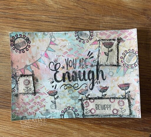 Creative Expressions Designer Boutique Clear Stamp A6 Enough (UMSDB158) (OUTLET) Creative Expressions Designer Boutique Clear Stamp A6 Enough (UMSDB158) (OUTLET)
