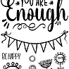 Creative Expressions Designer Boutique Clear Stamp A6 Enough (UMSDB158) (DISCONTINUED) Creative Expressions Designer Boutique Clear Stamp A6 Enough (UMSDB158) (DISCONTINUED)