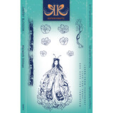 Katkin Krafts Cherry Blossom A5 Clear Stamp Set (KK0014) (OUTLET)