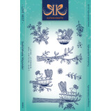 Katkin Krafts Love Nest A5 Clear Stamp Set (KK0013) (OUTLET)