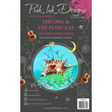 Pink Ink Designs The Owl & The Pussycat A5 Clear Stamps (PI221) (OUTLET)