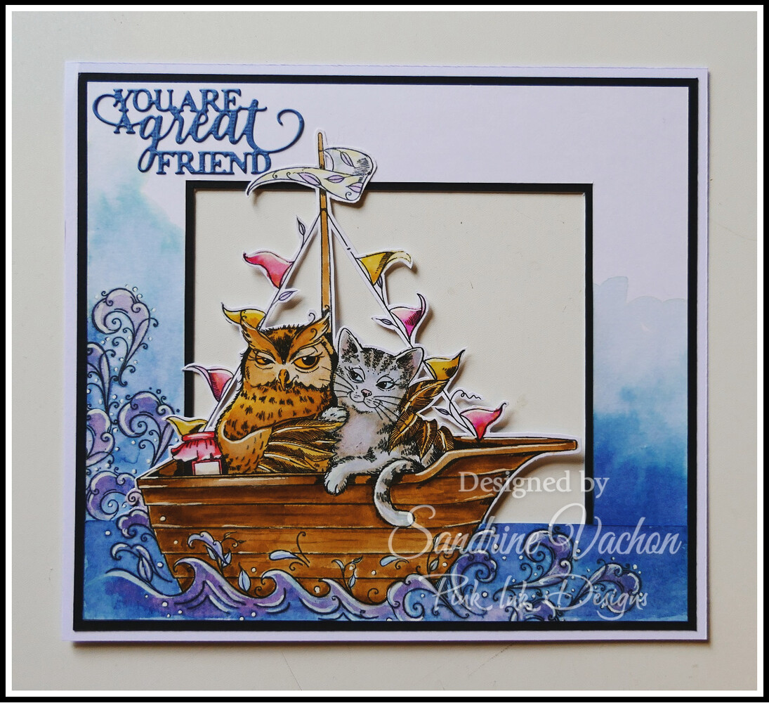 Pink Ink Designs The Owl & The Pussycat A5 Clear Stamps (PI221) (OUTLET) Pink Ink Designs The Owl & The Pussycat A5 Clear Stamps (PI221) (OUTLET)