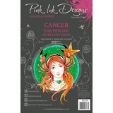 Pink Ink Designs Cancer "The Psychic" A5 Clear Stamps (PI220) (OUTLET)