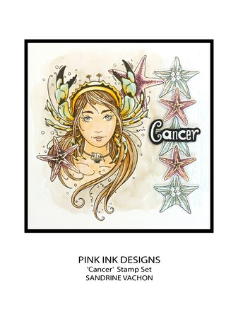 Pink Ink Designs Cancer "The Psychic" A5 Clear Stamps (PI220) (OUTLET) Pink Ink Designs Cancer "The Psychic" A5 Clear Stamps (PI220) (OUTLET)